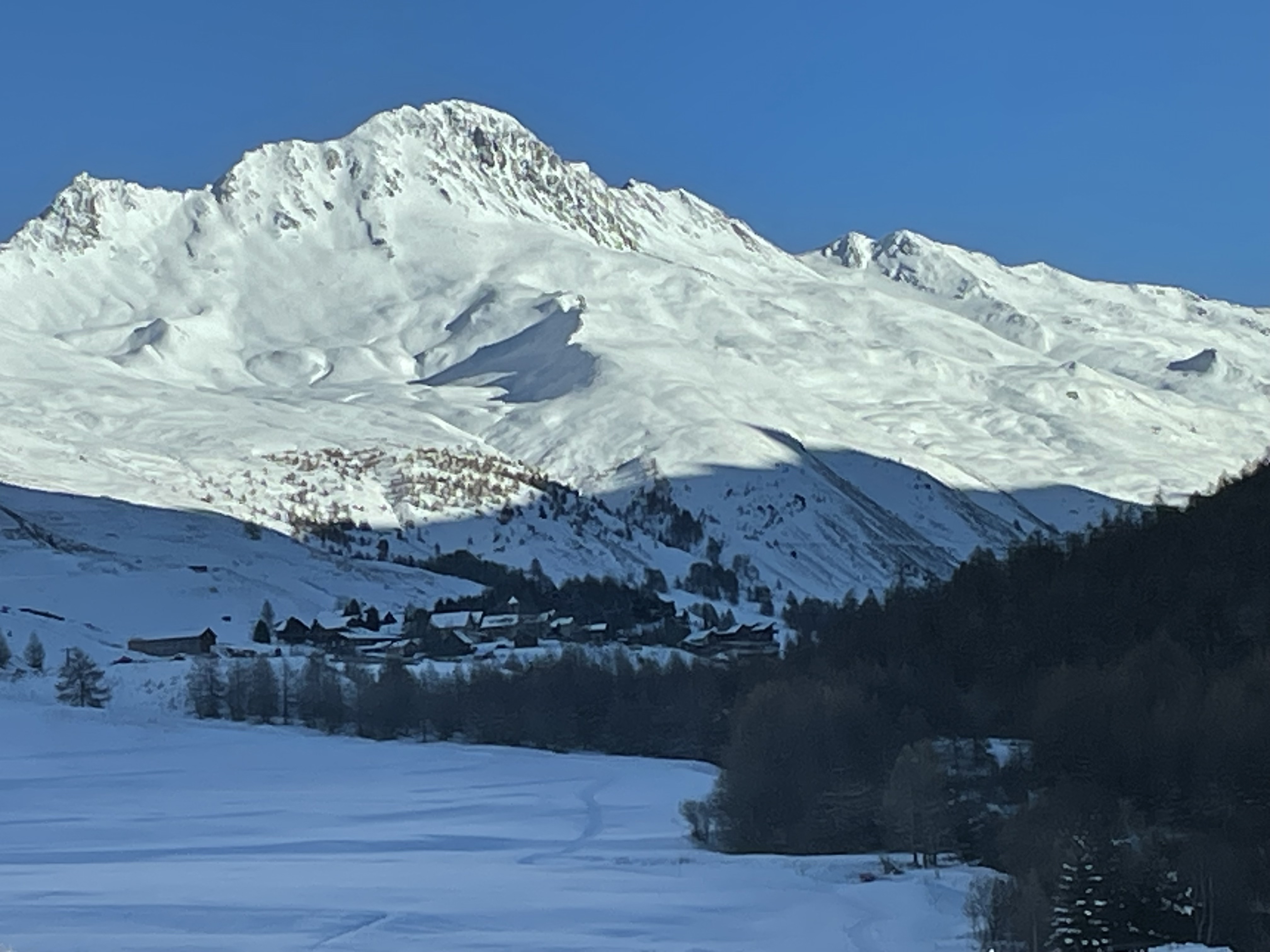 En fin d'après-midi nous n'avons pas encore le soleil !