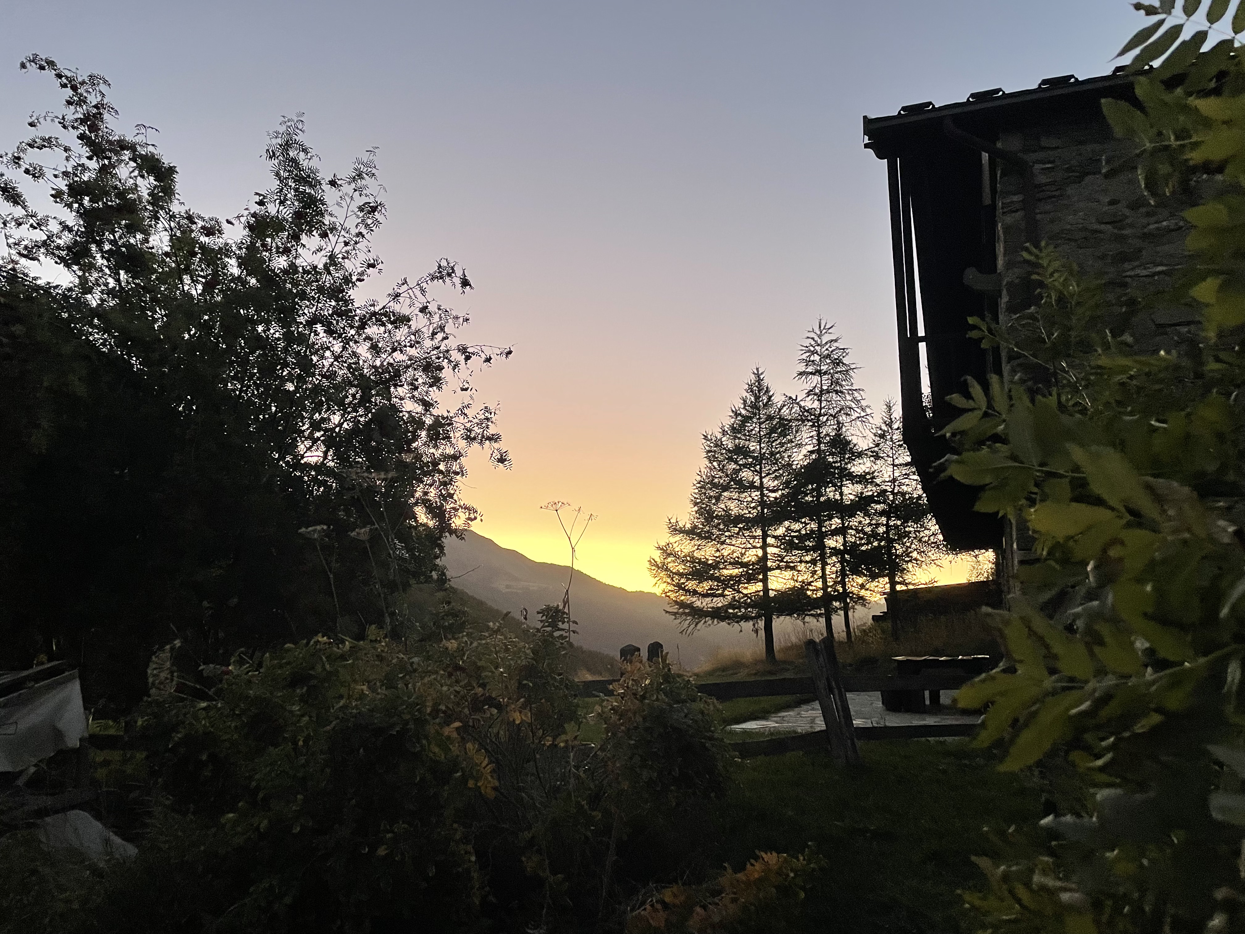 le soir à Fontgillarde
